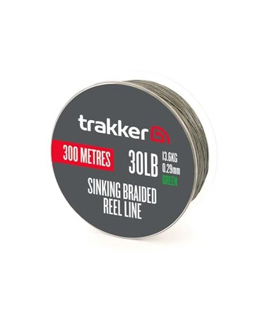 Trakker Sinking Braid Reel Line 30lb 13.6kg 0.29mm 300m