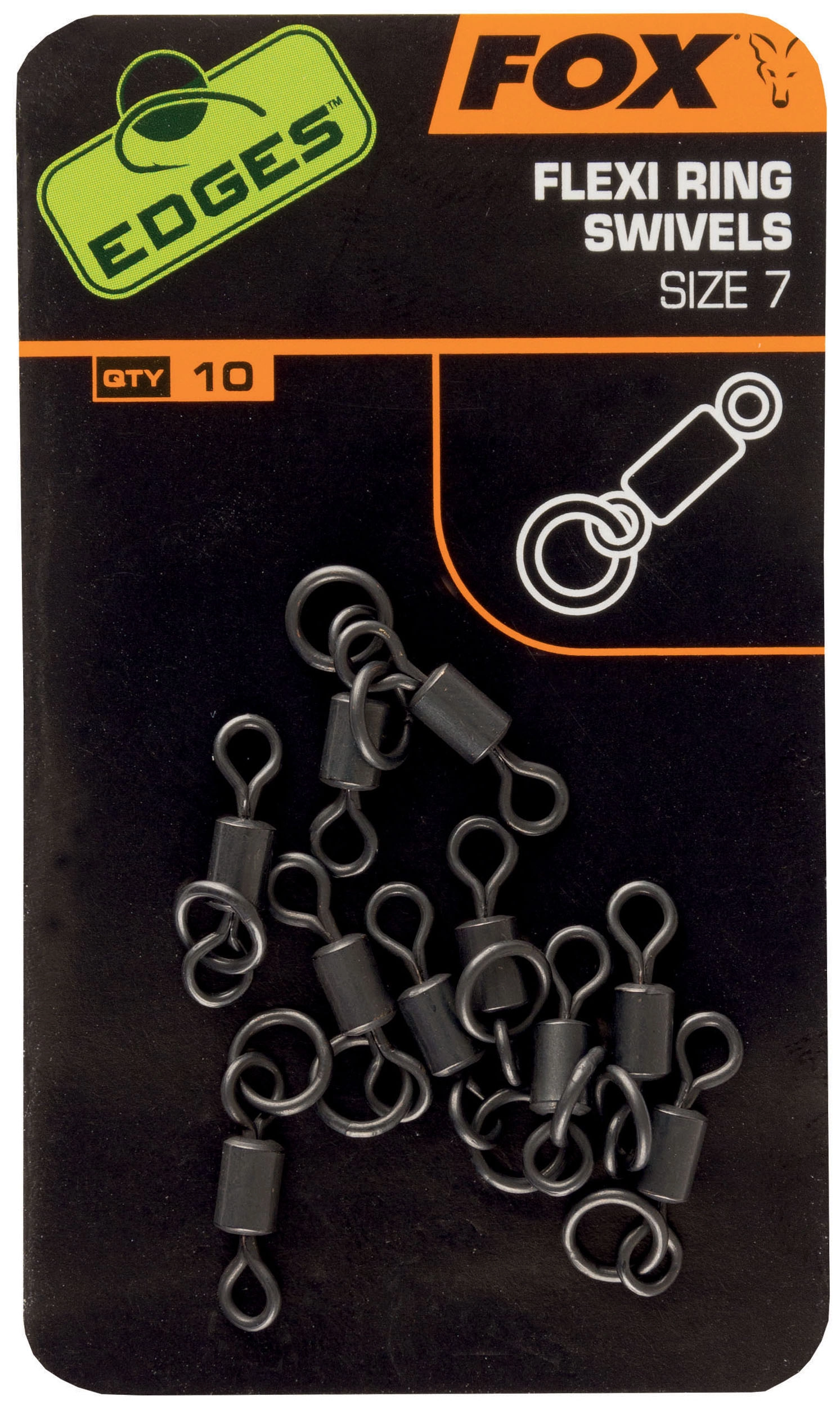 FOX Flexi Ring Swivels Size 7