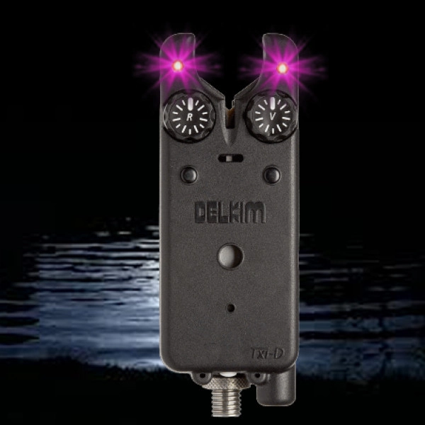 Delkim Txi-D - Digital Bite Alarm (Purple LEDs)