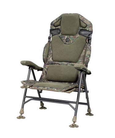 Trakker Levelite Camo Longback Recliner Chair