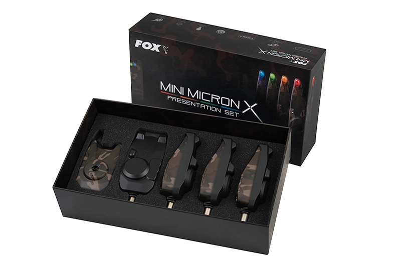 Fox Mini Micron X 4 rod Ltd Edition CAMO set