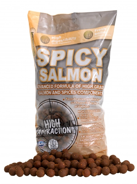 Starbaits Boilies PB Concept Spicy Salmon 2,5kg