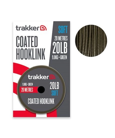 Trakker Soft Coated Hooklink 15lb 6.8kg 20m