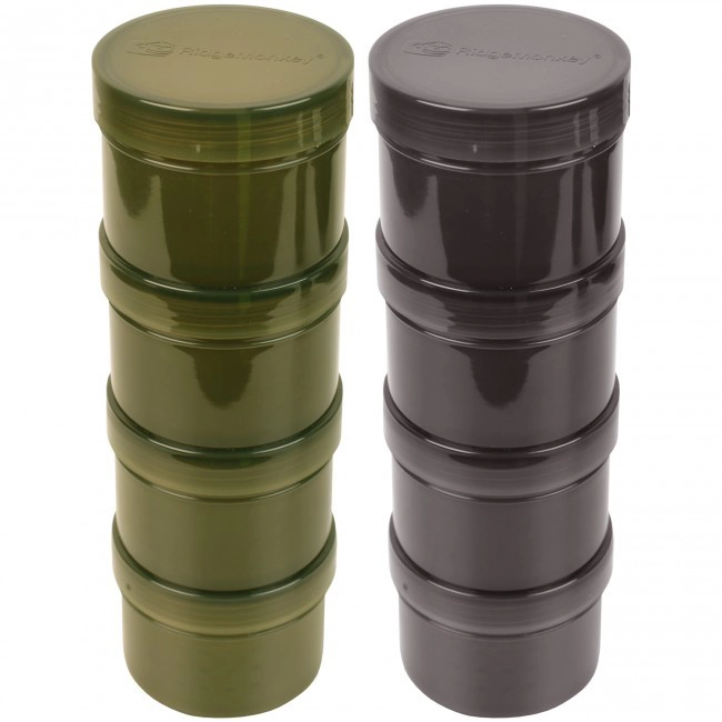 RidgeMonkey Hook Bait Pots Black/Green