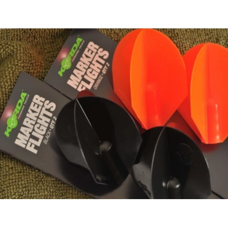 Korda Spare Marker Flights Black