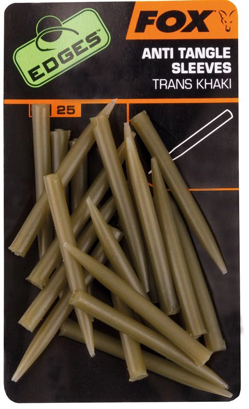 Fox Anti Tangle Sleeves trans khaki