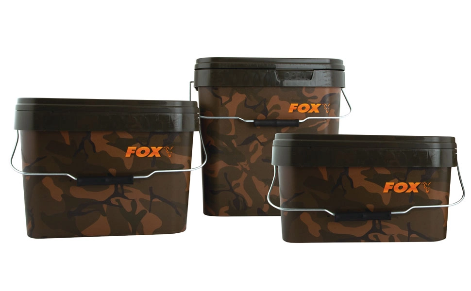 Fox Camo Square Bucket 17Ltr