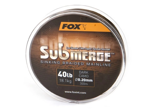 Fox Submerge Sinking Braid Dark Camo 300m