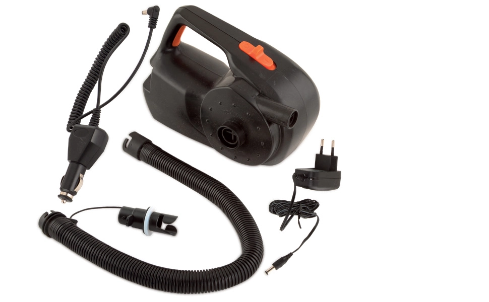 Fox 12V/240V Boot Rechargeable Air Pump/Deflator