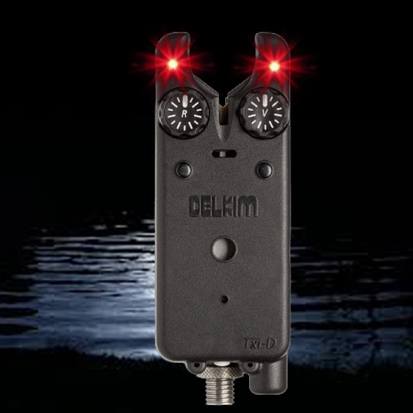 Delkim Txi-D - Digital Bite Alarm (Red LEDs)