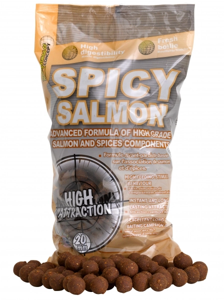 Starbaits Boilies PB Concept Spicy Salmon 2,5kg