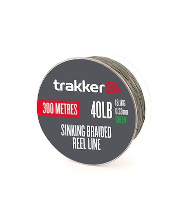 Trakker Sinking Braid Reel Line 40lb 18.1kg 0.33mm 300m