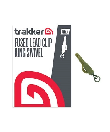 Trakker Fused Lead Clip (Ring Swivel)