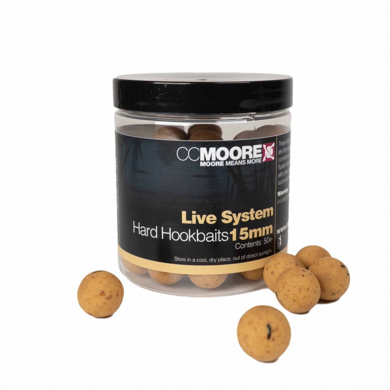 CCMoore Live System Hard Hookbaits 15mm